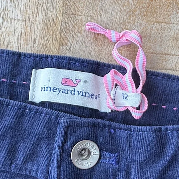 Vineyard Vines Girls Corduroy Pants size 12 - Picture 3 of 7